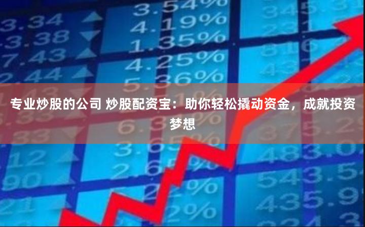 专业炒股的公司 炒股配资宝：助你轻松撬动资金，成就投资梦想