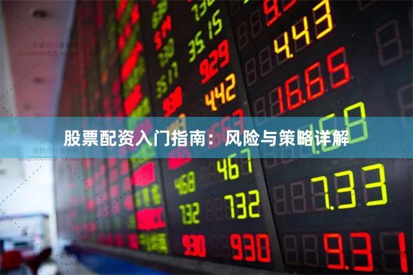 股票配资入门指南：风险与策略详解